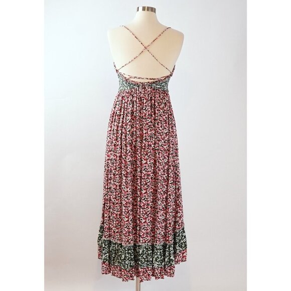 Free People One I Love Ditsy Floral Midi Dress - Size Small - Picture 4 of 8